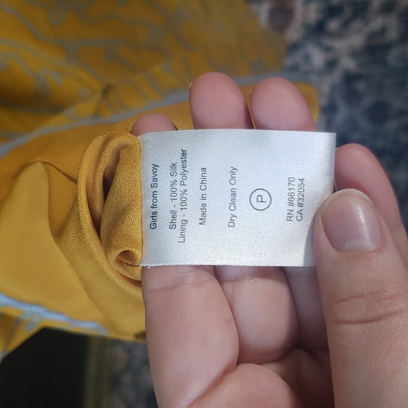 💥4/$20 Anthropology Girls from Savoy Vintage look Silk Dress. Size 8. - Picture 6 of 6